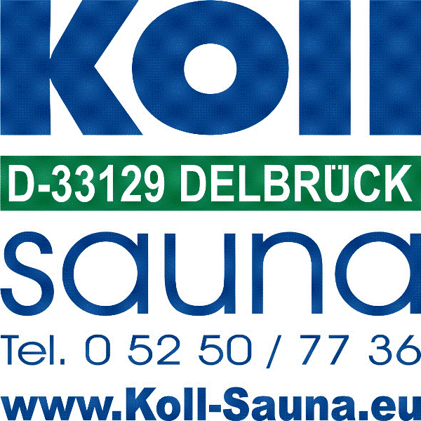 Koll Sauna D-33129 Delbrck Logo Saunahersteller Saunabau sauna OWL NRW